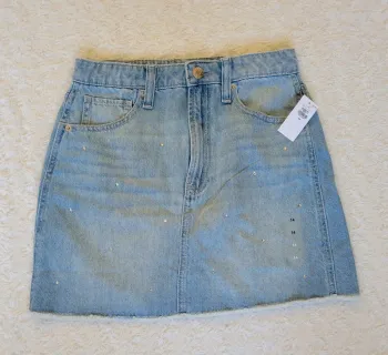 Jupe jean strass Gap 14 ans