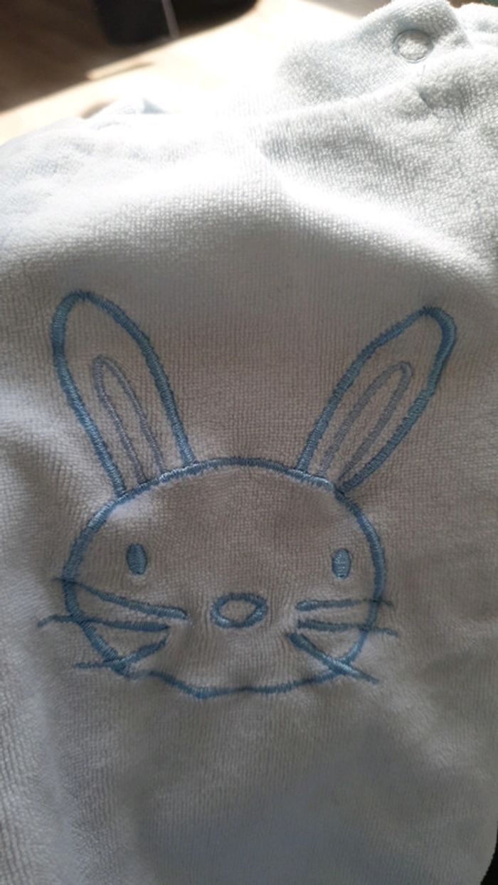Pyjama 24m 1 pièce bleu ciel - photo numéro 2