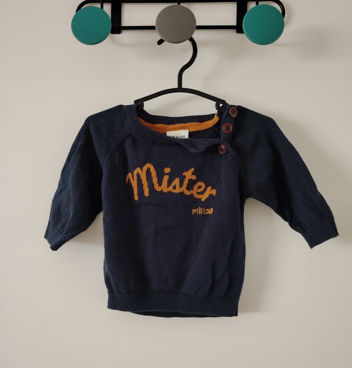 pull 3 mois tape à l'oeil - photo numéro 2