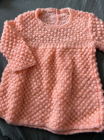 Robe tricotée 