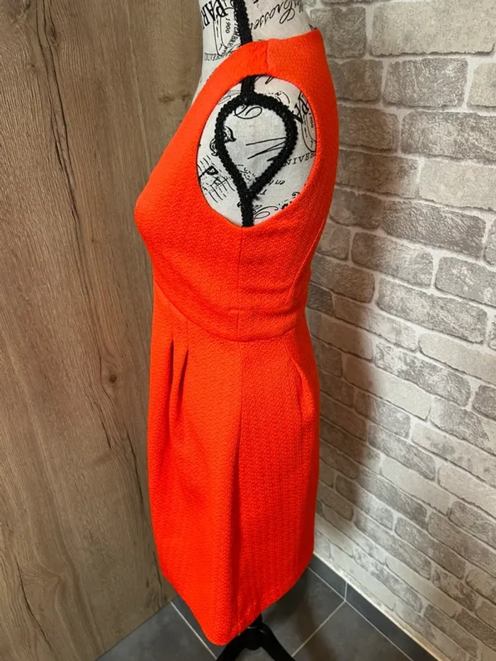 Robe orange taille XS - photo numéro 4