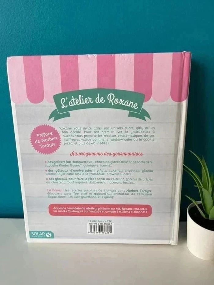 Livre L'atelier Roxane - Ses meilleures recettes 📚 - photo numéro 2