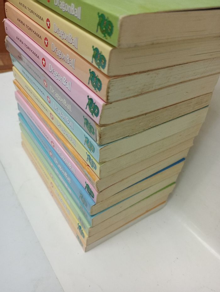 DragonBall pastel lot 14 mangas du 1 au 19 - photo numéro 3
