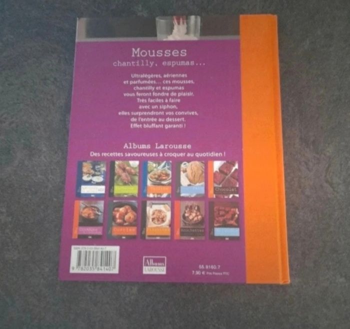 Livre de recettes Mousse, chantilly, espuma et autres recettes au siphon - photo numéro 2