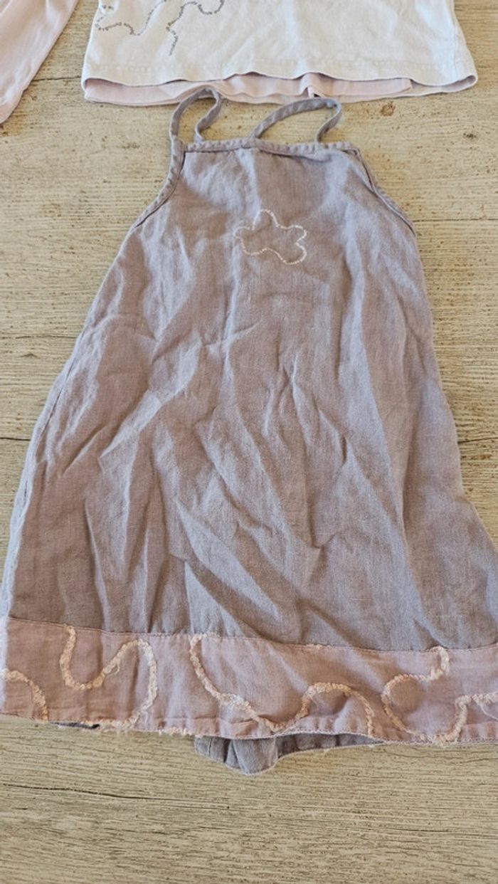 Adorable ensemble 3 pièces pour fille, Folieke, 4 ans, nickel - photo numéro 4