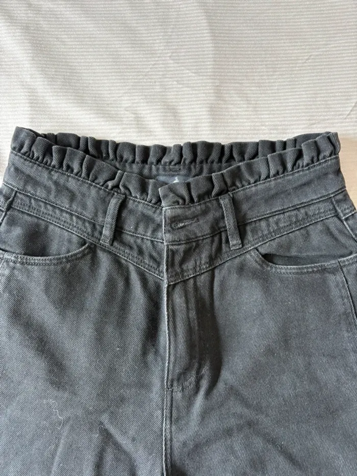 Jean noir gris – One Step – Taille 36 - photo numéro 3