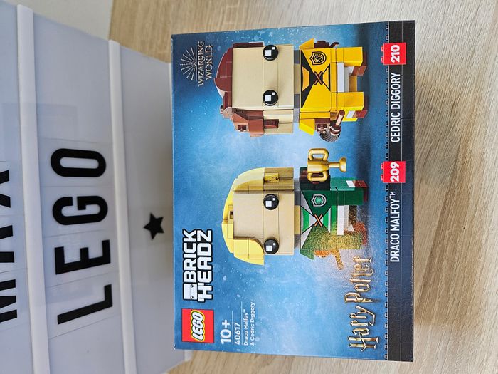 LEGO Brickheadz 40617 Draco Malfoy & Cedric Diggory - photo numéro 2
