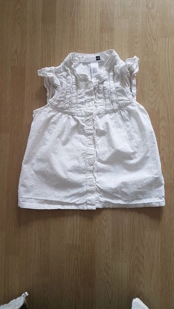 Tunique sans manches 110 cm