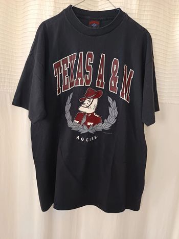 T-shirt Texas A&M Aggies - Vintage 90's Taille XL