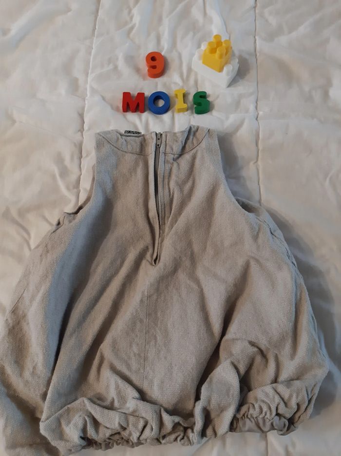 Robe boule grise - 9 mois - photo numéro 2