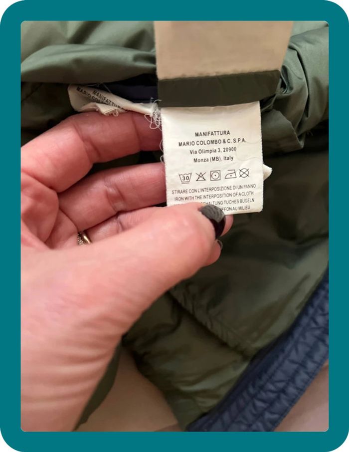 Doudoune longue bleue remplissage duvet 10 ans - Colmar - photo numéro 14