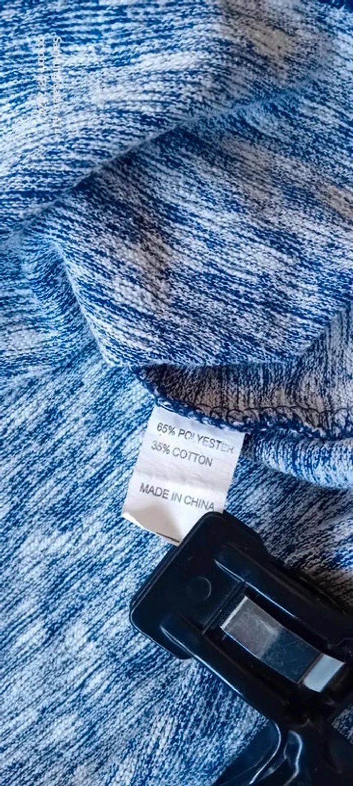 Pull fin motif cœur et noeud en sequins bleu fille 12 ans BB.Land - photo numéro 10