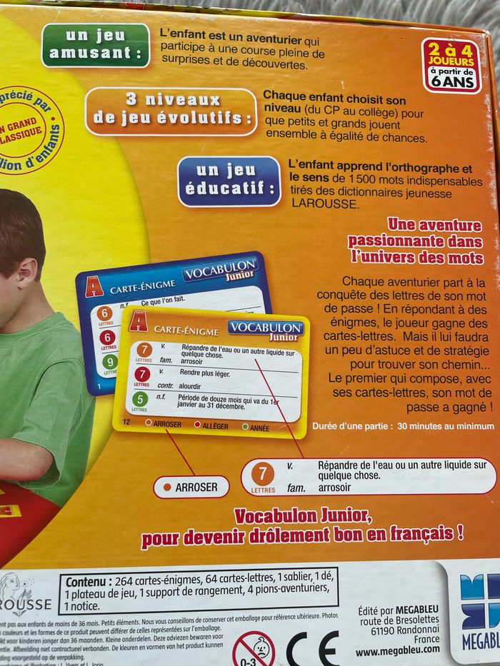 Jeu éducatif vocabulon junior - photo numéro 4