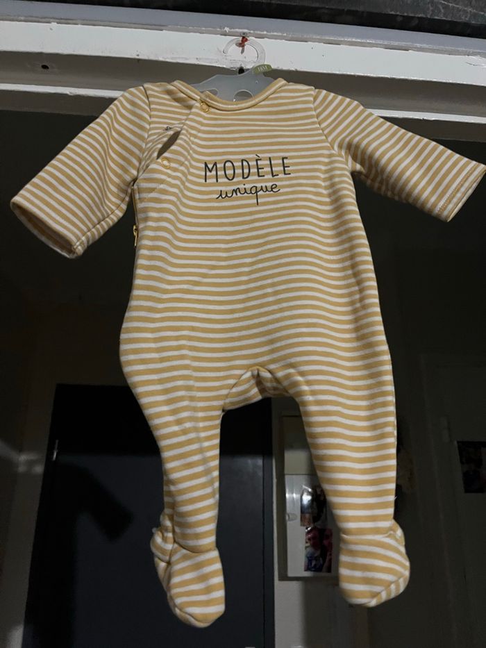 Pyjama garçon 3 mois tape à l’œil - photo numéro 2