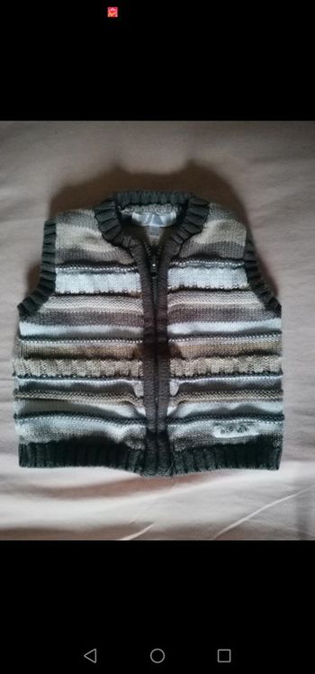 Gilet enfant kitchoun sans manche