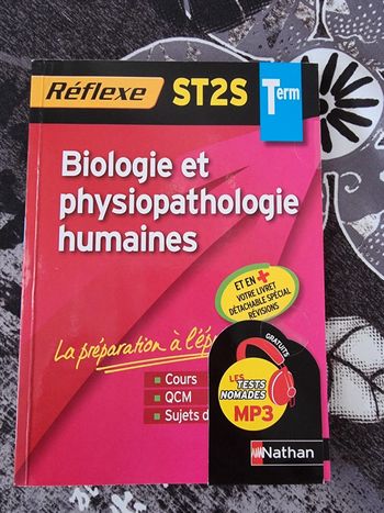 Biologie et physiopathologie humaines ST2S