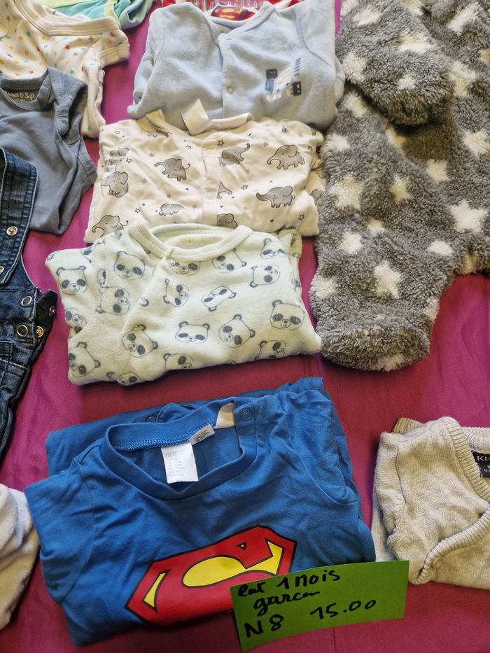 Lots vetement 1 mois garçon N 8 - photo numéro 3