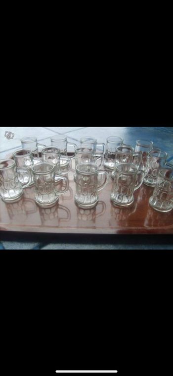 Lot de verre à liqueur