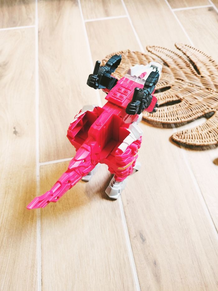 🙅Power rangers dino fury Zord Tyrannosaure rex Champion électronique avec sons et lumières - photo numéro 6