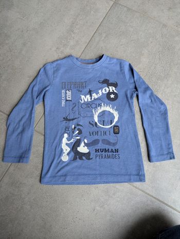 Tee shirt manches longues 5 ans cirque