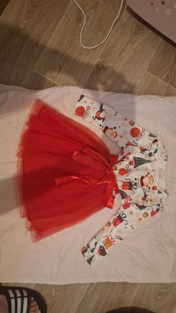 Robe de Noël fille