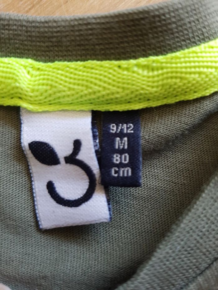 T-shirt 3 Pommes 9-12 mois - photo numéro 4