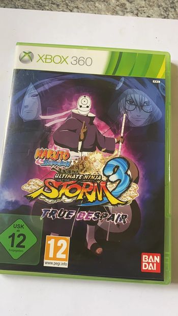 naruto shippuden ultimate ninja storm 3 true despair xbox 360