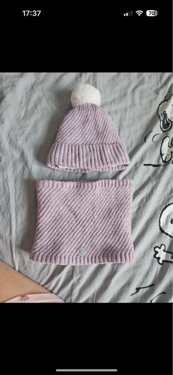 Bonnet et tour de coup 