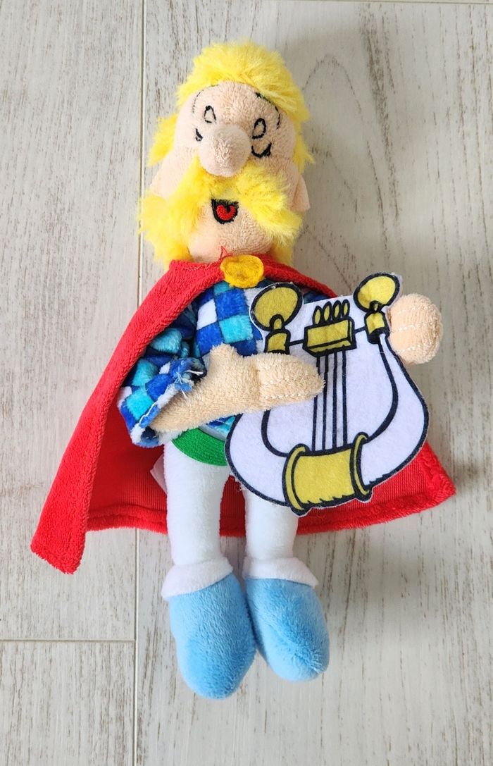 Peluche Assurancetourix Asterix - photo numéro 3