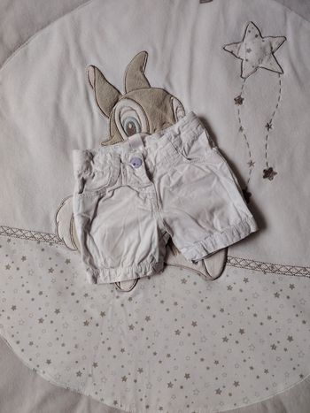 Short blanc
