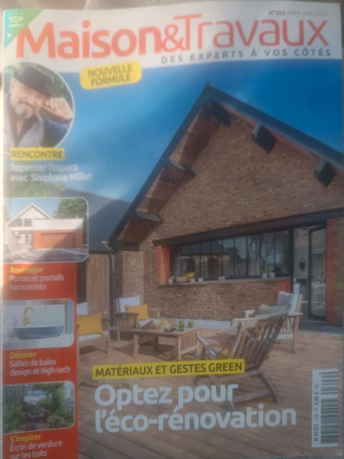 Magazine Mode et travaux n° 326 avril - mai 2022