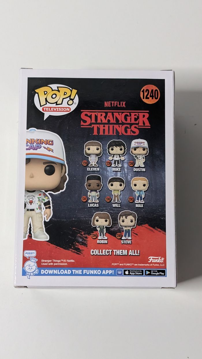 [Funko pop] Figurine Stranger Things Dustin 1240 - photo numéro 3