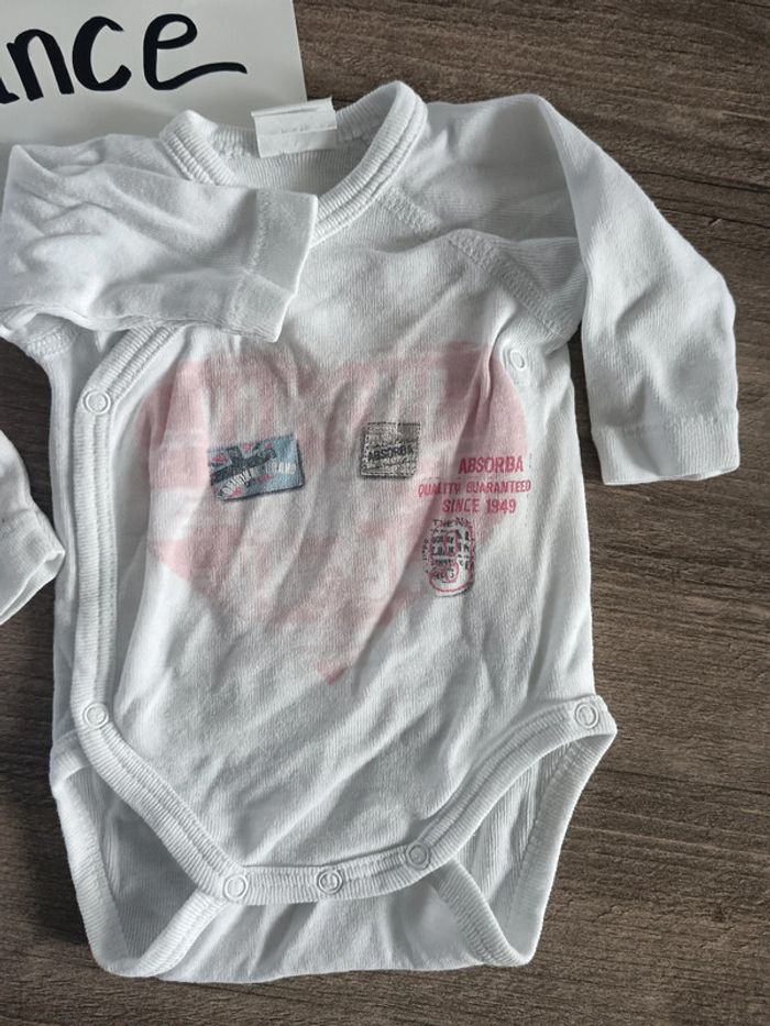 đ lot de 4 bodies absorba naissance - photo numĂ©ro 5