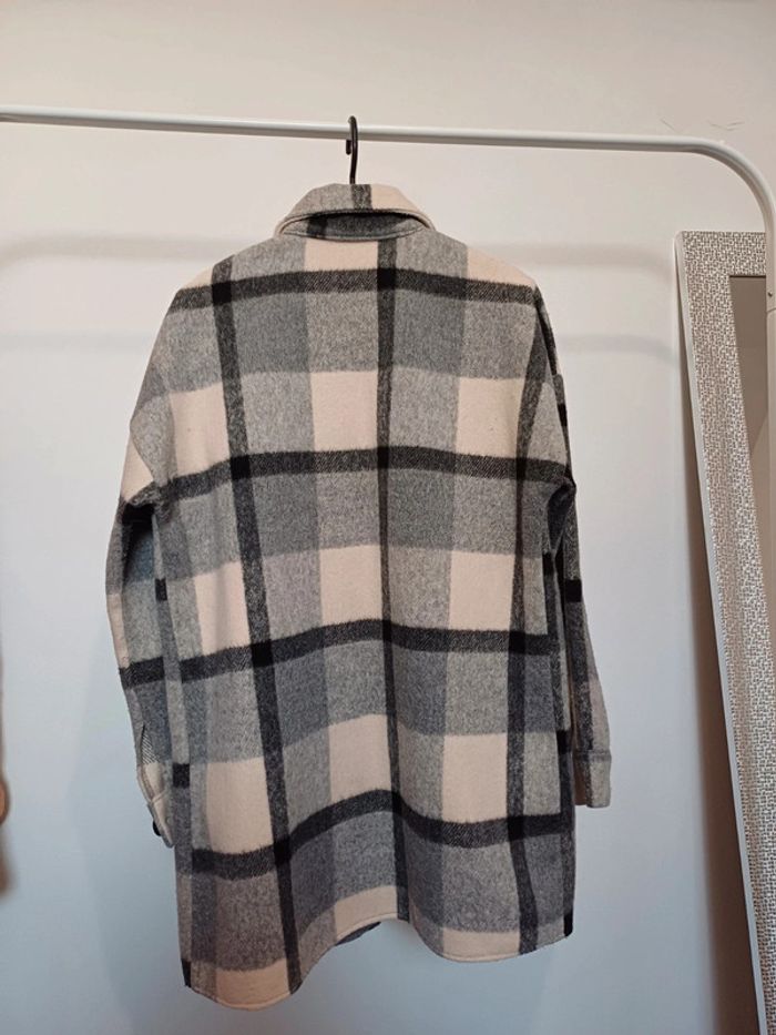Veste polaire à carreaux - photo numéro 7