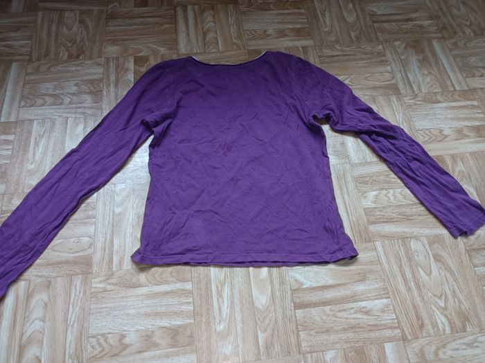 T-shirt manches longues fille Okaïdi taille 12 ans en très bon état - photo numéro 9