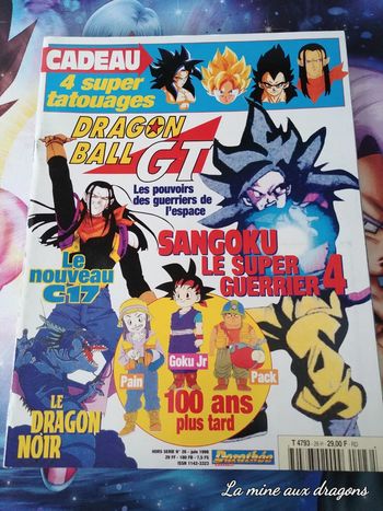 Complet Dorothée magazine Hors série 26 Dragon Ball Posters cartes Manga