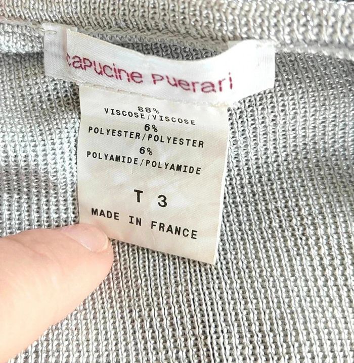 45 € Débardeur vintage made in France Capucine Puerari - photo numéro 3