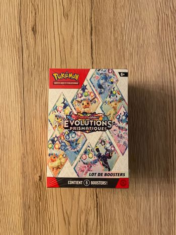 Pokémon Bundle 6 Boosters Évolutions Prismatiques