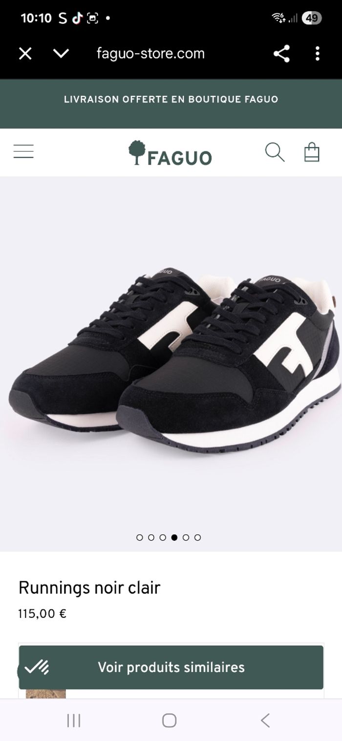 Basket faguo homme - photo numéro 7
