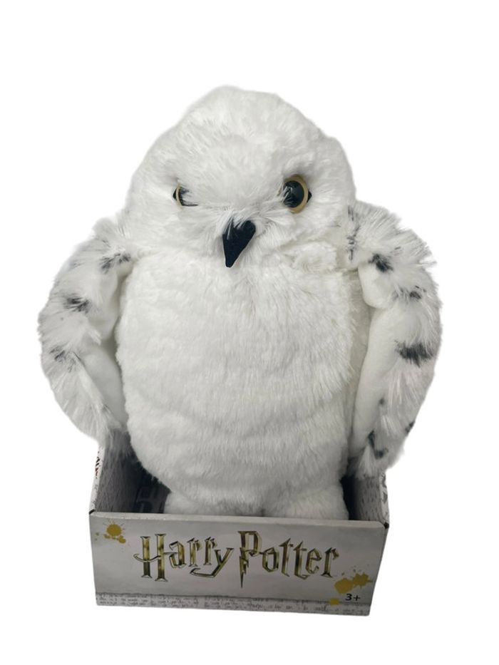 Peluche Harry Potter chouette Hedwig 29 cm The Noble Collection neuf