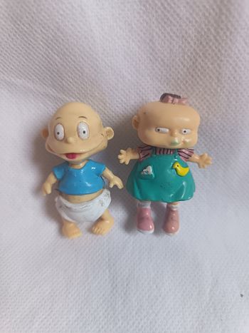 Lot de 2 figurines Razmoket viacom 1998