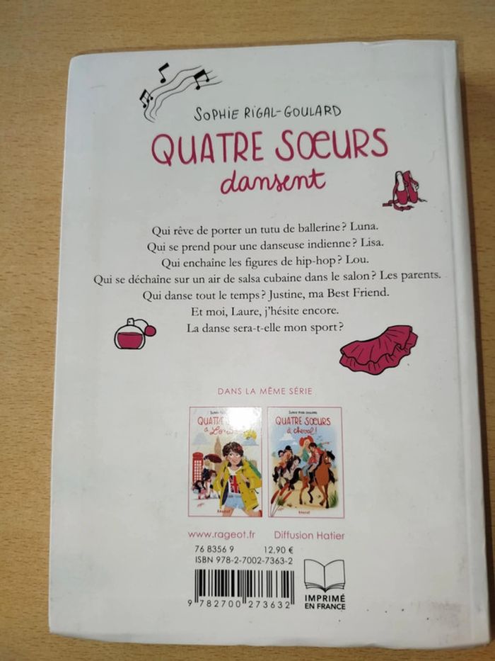 roman "Quatre sœurs dansent" - photo numéro 2