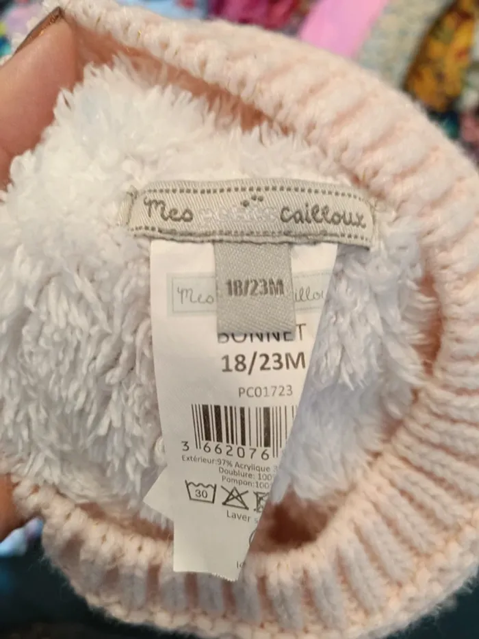 Bonnet hiver bébé 18/23 mois - photo numéro 3