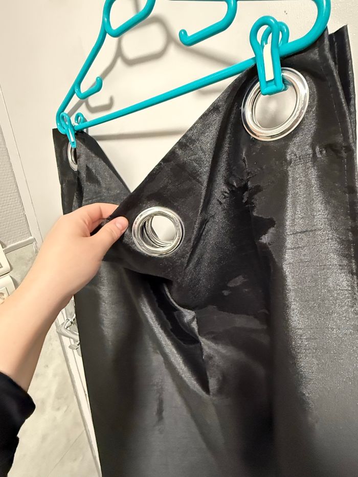 1 rideau noir - photo numéro 3