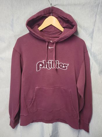 Hoodie Nike Phillies bordeaux – M