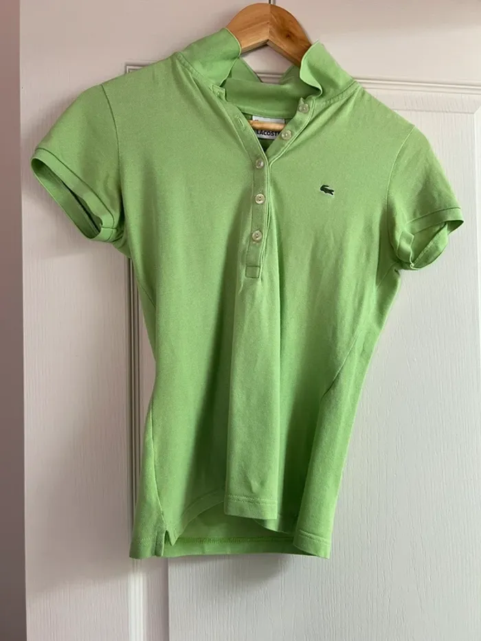 Polo Lacoste vert