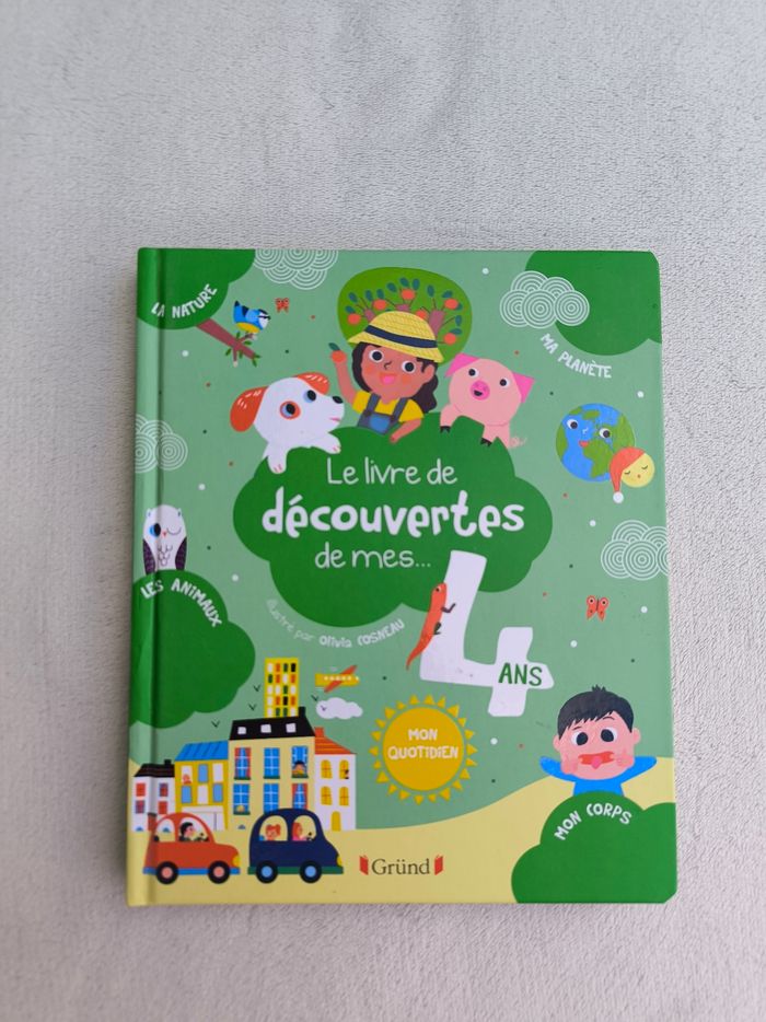 Le livre de découvertes de mes 4 ans Gründ - photo numéro 2