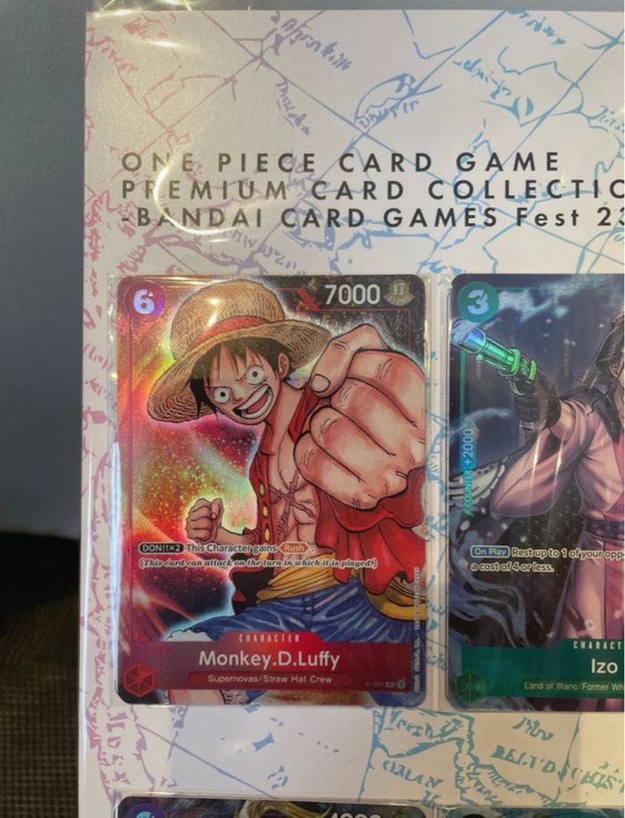 One Piece card game premium card collection Bandai card games fest 23-24 anglais neuf scellé - photo numéro 8