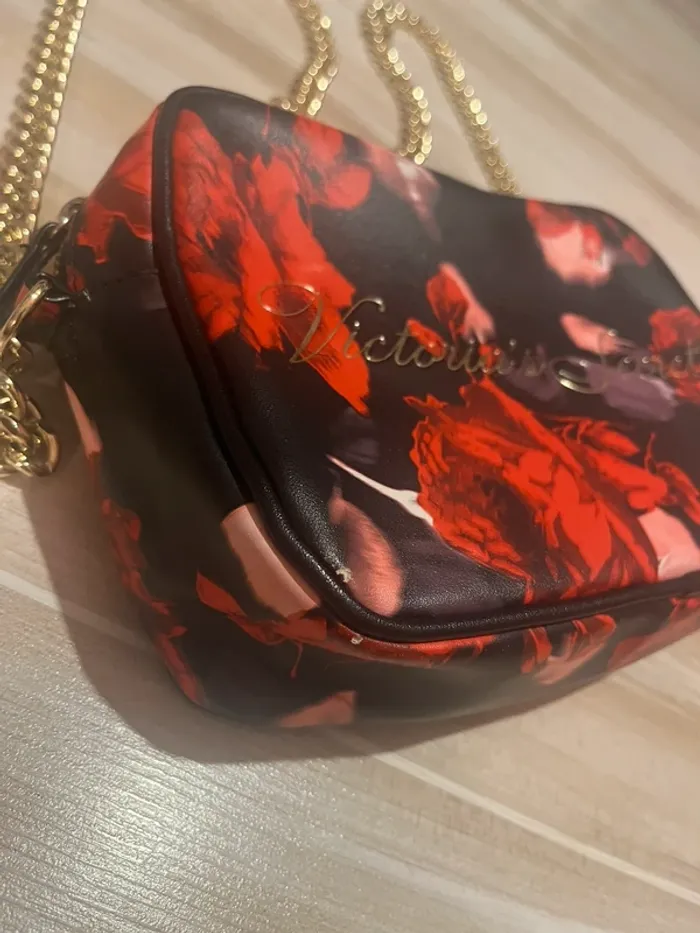 sac bandoulière victoria’s secret à fleurs - photo numéro 4