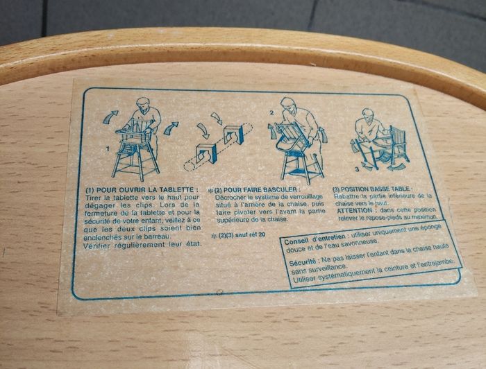 Chaise haute Combelle - photo numéro 9